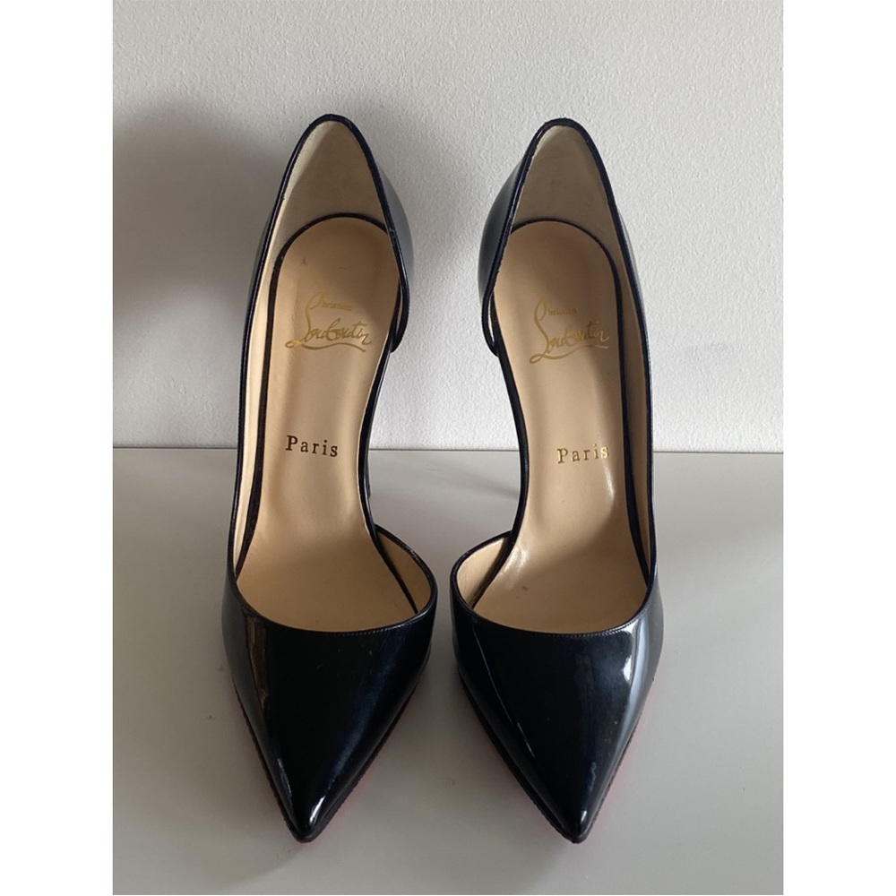 Christian Louboutin  ‘Iriza’ in patent black leather
